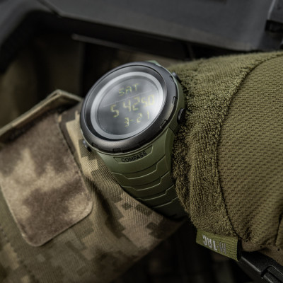 Тактические часы M-Tac 2166. Олива в Украине