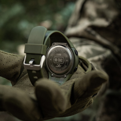 Тактические часы M-Tac 2166. Олива в Украине