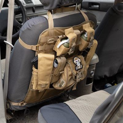 Органайзер с Molle для спинки кресла в автомобиле SPECPROM. Койот в Украине