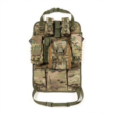 Органайзер с Molle для спинки кресла в автомобиле SPECPROM. Мультикам в Украине