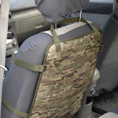 Органайзер с Molle для спинки кресла в автомобиле SPECPROM. Мультикам в Украине