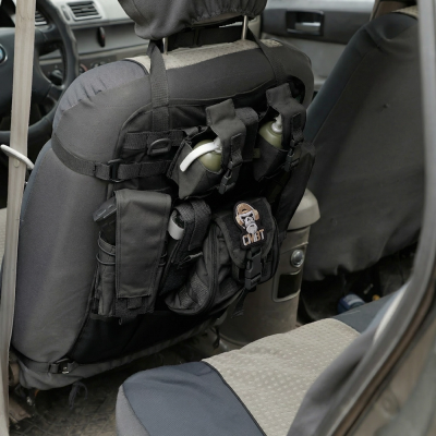 Органайзер с Molle для спинки кресла в автомобиле SPECPROM. Черный в Украине