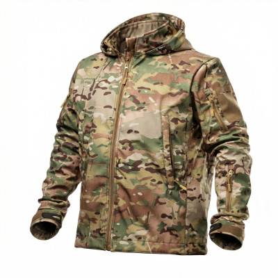 Куртка тактическая Soft Shell. Мультикам в Украине