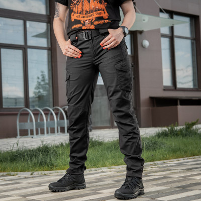 Женские тактические штаны M-Tac Aggressor Lady Flex. Черный в Украине