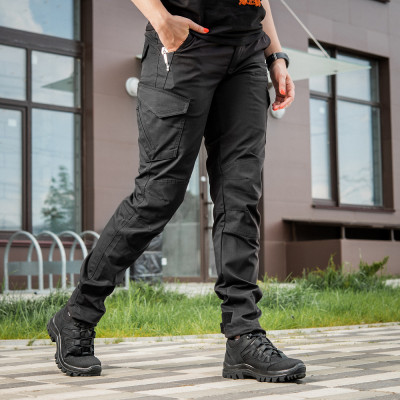 Женские тактические штаны M-Tac Aggressor Lady Flex. Черный в Украине