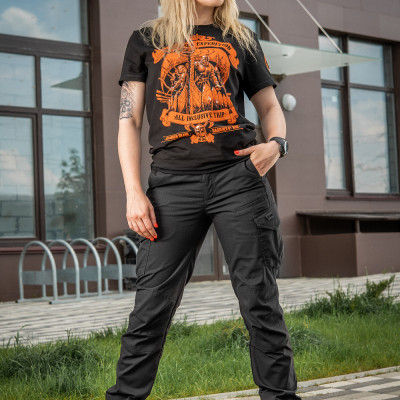 Женские тактические штаны M-Tac Aggressor Lady Flex. Черный в Украине