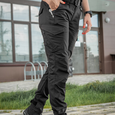 Женские тактические штаны M-Tac Aggressor Lady Flex. Черный в Украине
