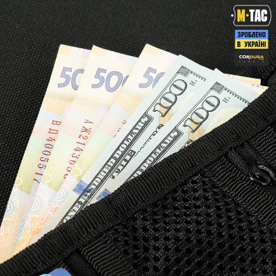 Кошелёк с липучкой M-Tac Elite Gen.II Hex. Черный в Украине