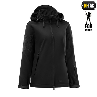 Куртка женская M-Tac Soft Shell Lady. Черный в Украине