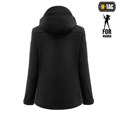 Куртка женская M-Tac Soft Shell Lady. Черный в Украине