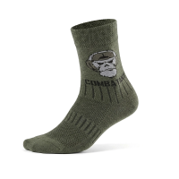 Шкарпетки трекінгові Combatant Patrol Core Mid Summer. Хакі