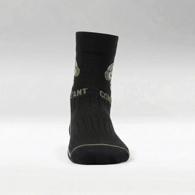 Носки трекинговые летние Combatant Patrol Core Mid Summer. Черный в Украине