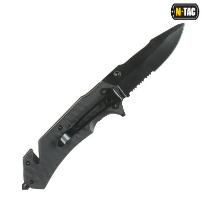 Нож складной M-TAC Type 3. Черный в Украине