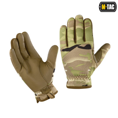 Перчатки M-Tac Scout Tactical Mk.2 кожаные. Мультикам в Украине