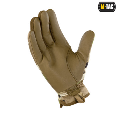Перчатки M-Tac Scout Tactical Mk.2 кожаные. Мультикам в Украине
