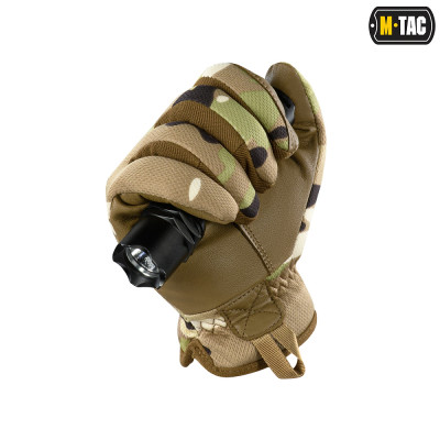 Перчатки M-Tac Scout Tactical Mk.2 кожаные. Мультикам в Украине