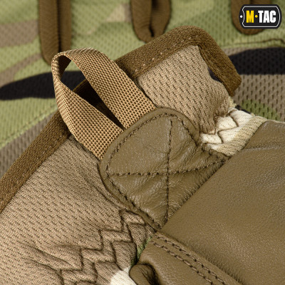 Перчатки M-Tac Scout Tactical Mk.2 кожаные. Мультикам в Украине