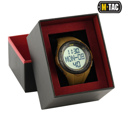 Тактические часы M-Tac с шагомером. Койот в Украине