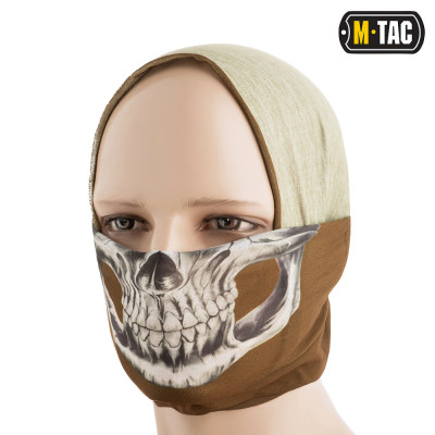 Шарф-труба облегченный M-Tac Reaper Skull. Койот в Украине