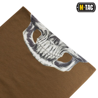 Шарф-труба облегченный M-Tac Reaper Skull. Койот в Украине