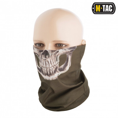 Шарф-труба облегченный M-Tac Reaper Skull. Олива в Украине
