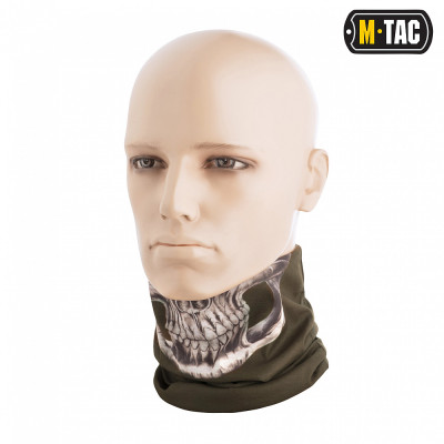 Шарф-труба облегченный M-Tac Reaper Skull. Олива в Украине