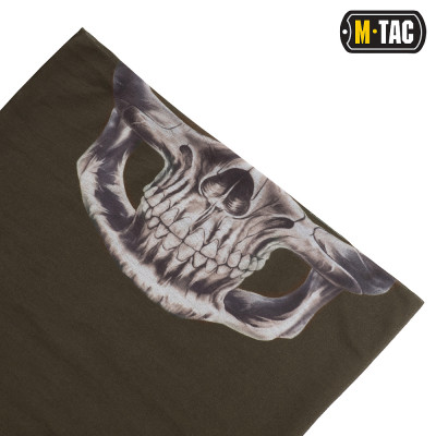 Шарф-труба облегченный M-Tac Reaper Skull. Олива в Украине