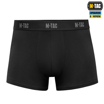 Трусы мужские M-Tac Cotton Stretch Boxer. Чорний в Украине