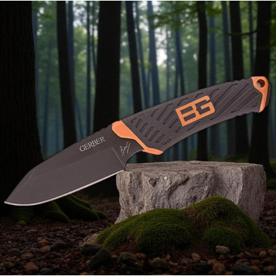 Нож охотничий Gerber E46-1. Черный в Украине