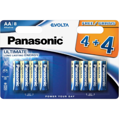 Батарейка Panasonic Evolta Ultimate LR6, AA, Alkaline. шт в Украине