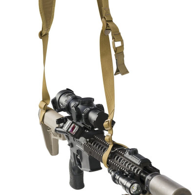 Ремень оружейный двухточечный Helikon Mirage Carbine Sling. Камуфляж Woodland в Украине