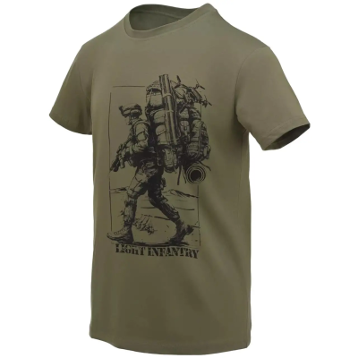 Футболка Helikon Light infantry. Олива в Україні