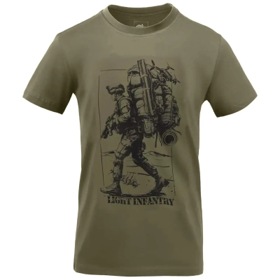 Футболка Helikon Light infantry. Олива в Україні