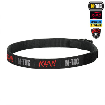 Тактичний ремінь M-Tac KLAN Cobra Buckle Belt. Чорний в Україні