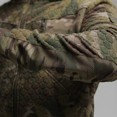 Кофта флисовая Global Ballistics HexaGon. Мультикам в Украине