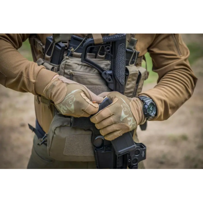 Перчатки тактические Helikon Range. Мультикам в Украине