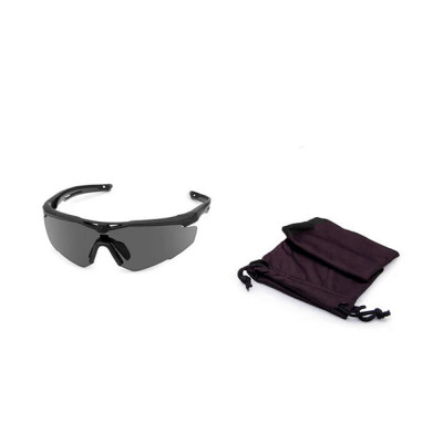 Очки тактические Revision StingerHawk Smoke Lens Regular. Черный в Украине