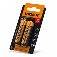 Батарейка Videx R6/AA солевая 2шт