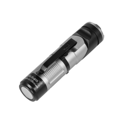 Ручной фонарь с клипсой Naturehike CNK2450ZM013. Серый в Украине