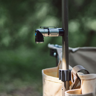Ручной фонарь с клипсой Naturehike CNK2450ZM013. Серый в Украине