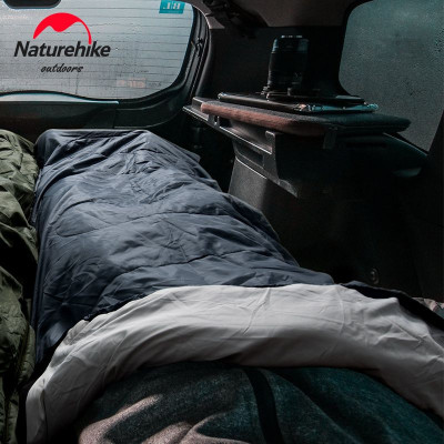 Спальный мешок Naturehike Y150L NH21MSD08 левый. Серый в Украине
