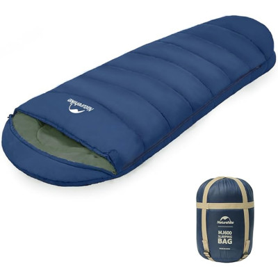 Спальный мешок Naturehike MJ 600 CNK2300SD014. Синий в Украине
