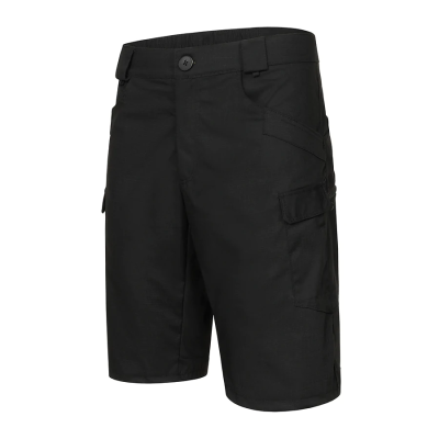 Тактический летний костюм с убаксом Combatant Raider Core короткий рукав и шортами Rip-Stop PolyCotton SPECPROM. Черный в Украине