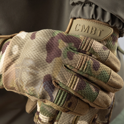 Перчатки тактические Combatant A30. Мультикам в Украине