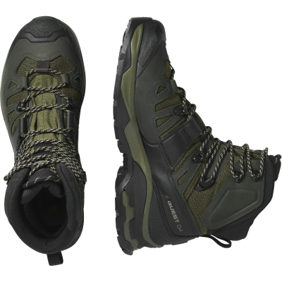 Ботинки тактические SALOMON Quest 4 GTX. Черный-Хаки в Украине