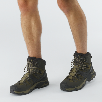 Ботинки тактические SALOMON Quest 4 GTX. Черный-Хаки в Украине