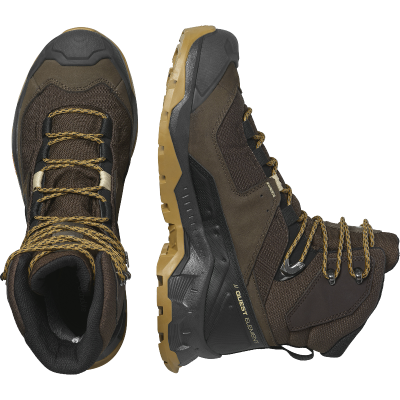 Ботинки туристические SALOMON Quest Element GTX. Коричневый в Украине