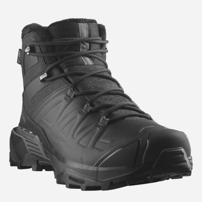Ботинки туристические SALOMON Ultra Snowpilot WP. Чорний в Украине