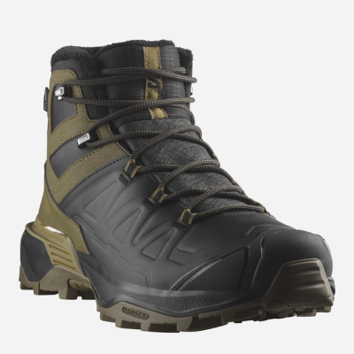 Ботинки туристические SALOMON Ultra Snowpilot WP. Хаки в Украине