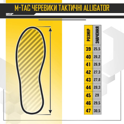Ботинки тактические M-Tac Alligator. Олива в Украине